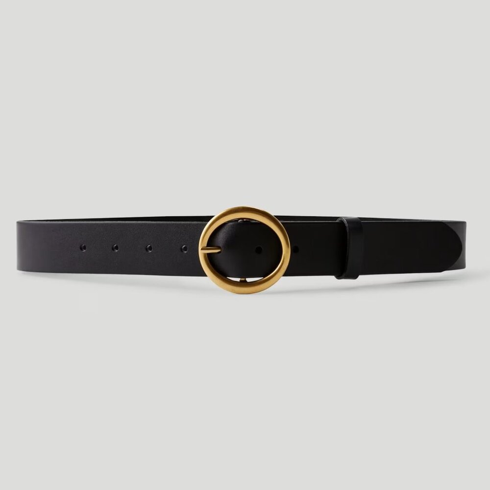 Aritzia Auxilliary Classic Black Belt